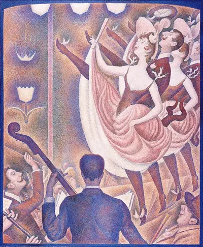 Le Chahut by Georges Seurat, 1889 - 1890 — digital art print download
