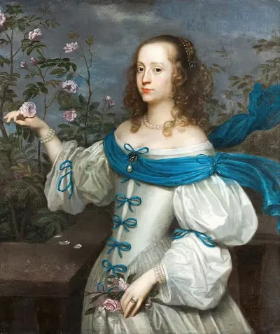 Беата Элизабета фон Кёнигсмарк by Хендрик Муннихховен, 1637 – 1723 — digital art print download