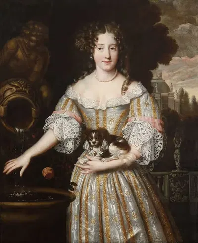 Louise de Keroualle, Duchess of Portsmouth by Henri Gascar — digital art print download