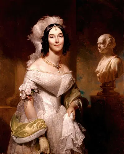Анджелика Синглтон Ван Бюрен by Генри Инман — digital art print download
