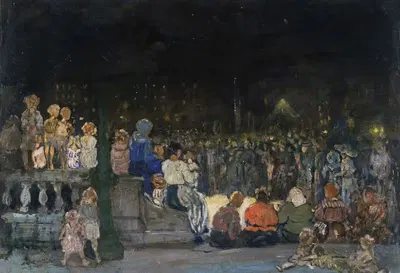 Ночной концерт by Джером Майерс — digital art print download