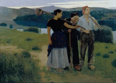 Возвращение с заговора by Жоан Ллимона, 1896 — digital art print download