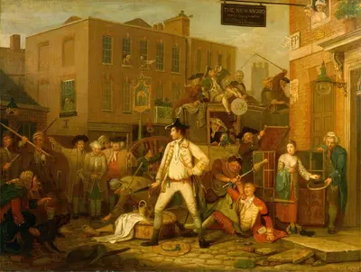 Scene in a London Street by John Collet — digital art print download