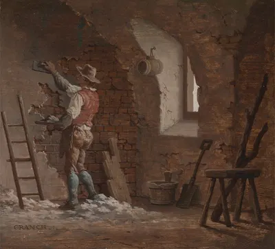 Plasterer by John Cranch — digital art print download