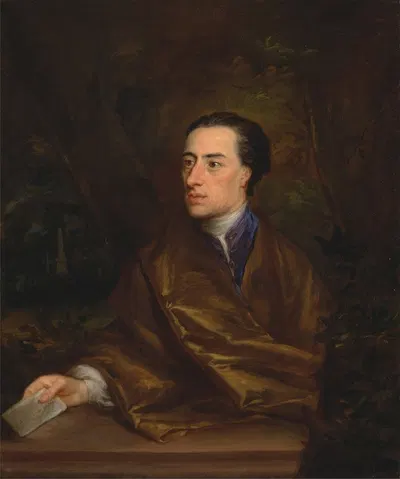 Alexander Pope by Jonathan Richardson the Elder — digital art print download