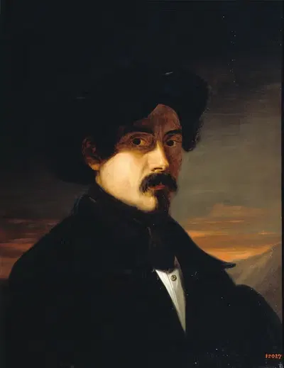 Автопортрет by Хосеп Аррау и Барба, 1837 — digital art print download