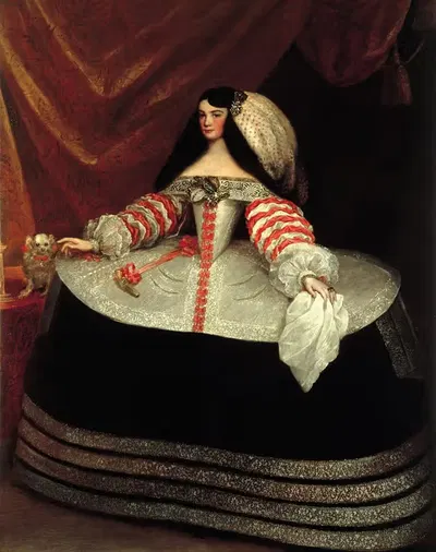 Инес де Сунига, графиня Монтеррея by Хуан Карреньо де Миранда, 1660 - 1670 — digital art print download
