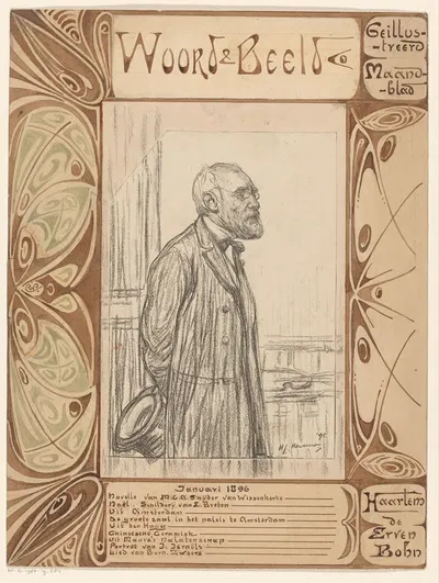 Woord en Beeld. Geïllustreerd Maandblad by Рейньер Виллем Петрус де Врис, 1896 — digital art print download