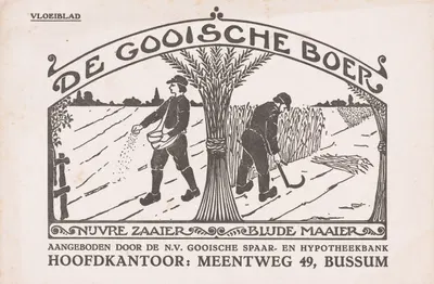 Zaaiende en oogstende boer by Рейньер Виллем Петрус де Врис — digital art print download