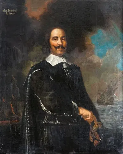 Michiel Adriaanszoon Reuter by Karel van Mander III — digital art print download