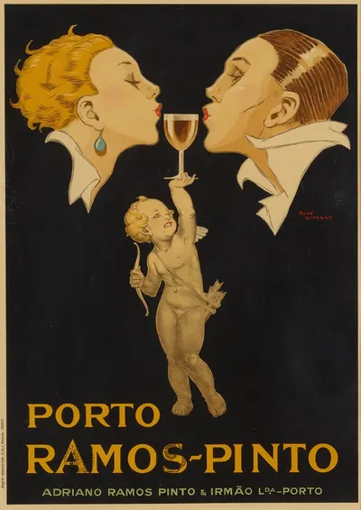 Porto Ramos-Pinto by Рене Винсент, 1925 — digital art print download