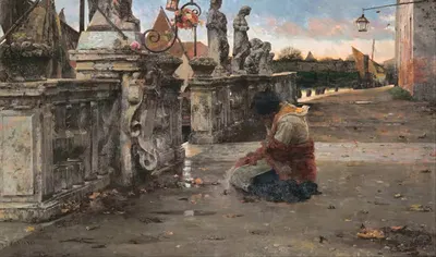 Молитва by Луиджи Ноно, 1882 — digital art print download