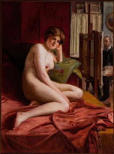 Во время позы by Оскар Перейра да Силва — digital art print download