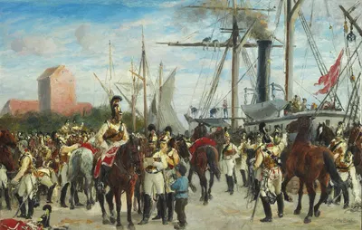 Эскиз к Хестгардену, отправленному в Корсёр, 1848 by Отто Бахе — digital art print download