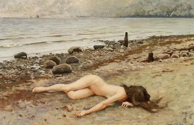 Vraget by Paul Fischer, 1906 — digital art print download