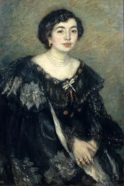Mrs Amouroux (the Artist's Sister-in-Law) by Ricard Canals i Llambí — digital art print download