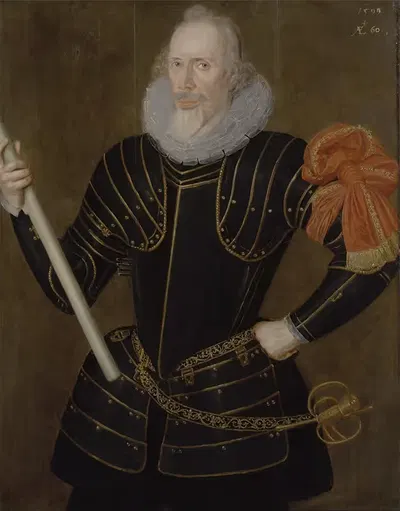 Portrait of a Man by Robert Peake the Elder — digital art print download