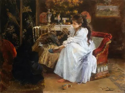 Вечер by Рома Рибера, 1894 — digital art print download