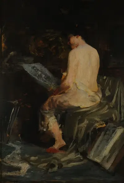 После позы by Северо Родригес Эчарт, 1900 — digital art print download