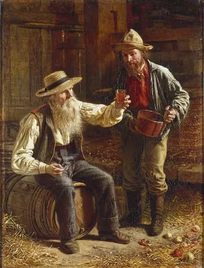 Новый сидр by Томас Уотерман Вуд — digital art print download
