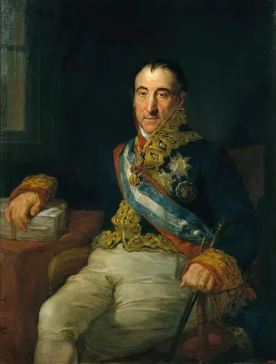 Портрет маркиза Лабрадора, испанского посла на Венском конгрессе 1815 года by Висенте Лопес Портанья — digital art print…