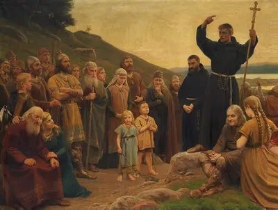 Ансгар by Венцель Торнё, 1895 — digital art print download