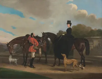Лорд и леди Твемлоу by Уильям Барро — digital art print download