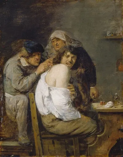 The Back Operation by Adriaen Brouwer — digital art print download