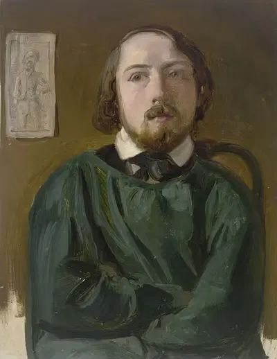 Bildnis des Reproduktionsstechers Eisenhardt by Antonie Von Blittersdorf — digital art print download