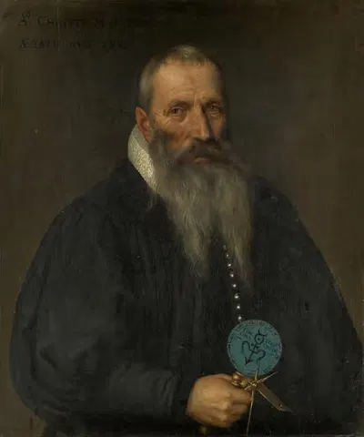 Портрет Петра Риффа из Базеля by Бартоломей Зарбург, 1625 — digital art print download