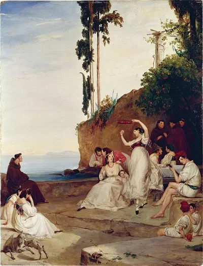 Tarantella by Carl Blechen — digital art print download