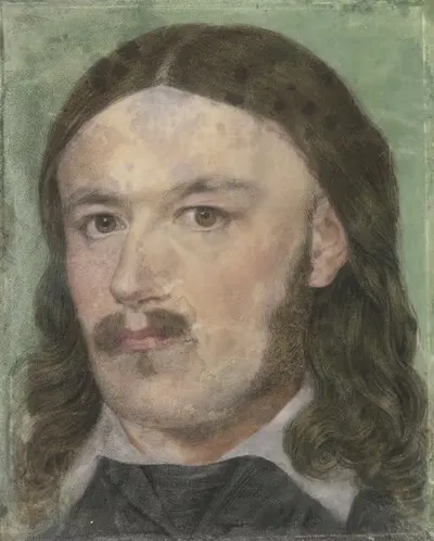 Портрет гравера Карла Барта в старогерманском наряде by Карл Филипп Фоор, 1818 — digital art print download