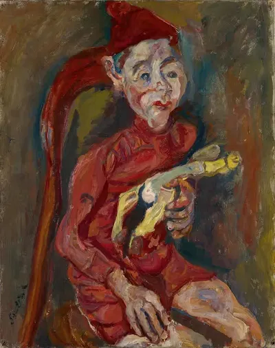 Child with a Toy by Chaïm Soutine, 1919 — digital art print download
