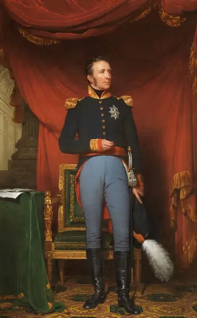Koning Willem I ten voeten uit by Charles Howard Hodges, 1816 — digital art print download