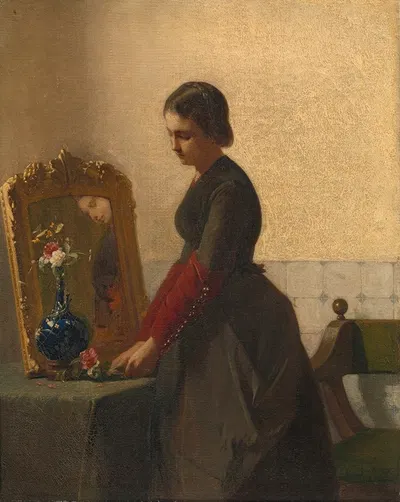 Сестра невесты by Кристоффель Биссхоп, 1848-1862 — digital art print download