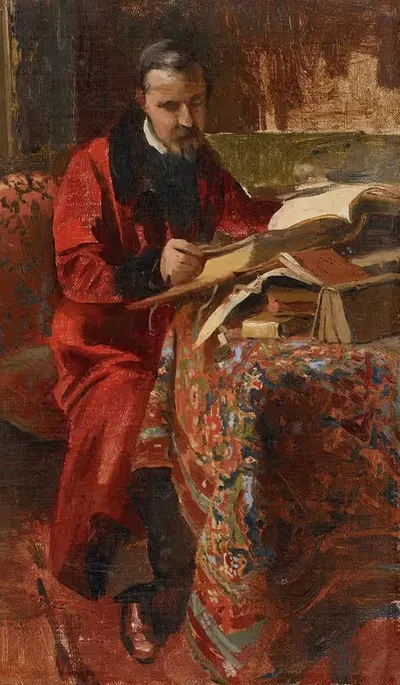 Abraham Willet (1825-1888), Art collector by Coen Metzelaar, 1825-1888 — digital art print download