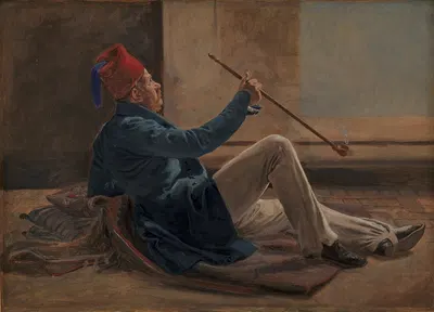 Архитектор Готлиб Биндесбёль by Константин Хансен, 1837 — digital art print download