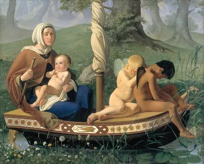 Ребенок. Из серии "Четыре возраста человека by Дитлев Блунк, 1840 – 1845 — digital art print download