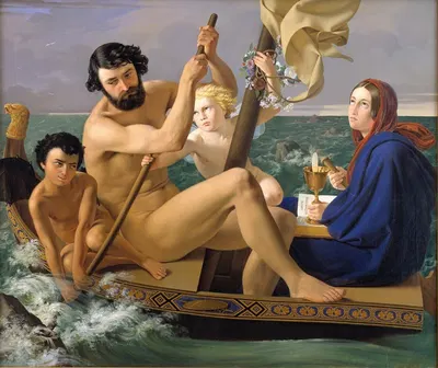 Мужская зрелость. Из серии; Четыре возраста человека by Дитлев Блунк, 1840 – 1845 — digital art print download