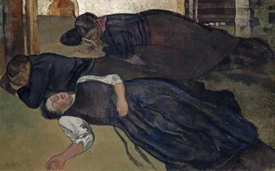 Спящие женщины by Эдуар Валле, 1928 — digital art print download