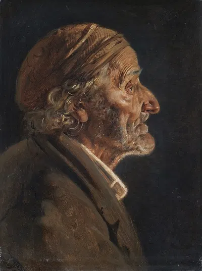 Неаполитанский рыбак by Эрнст Майер, 1824 – 1861 — digital art print download