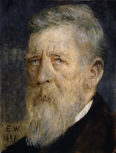 Портрет Арнольда Бёклина by Эрнст Вюртенбергер, 1897 — digital art print download