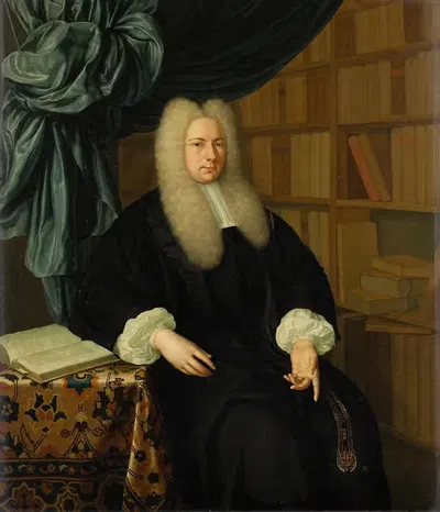 Корнелис Бакер (1693-1775) by Франс ван Мейрис Младший, 1693-1775 — digital art print download