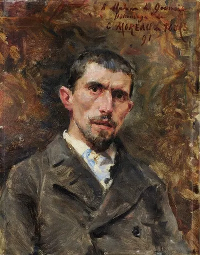 Portrait of William de Goumois by Georges Moreau de Tours, 1891 — digital art print download