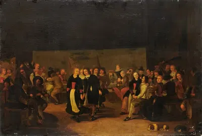 Wedding Feast by Gerrit Lundens — digital art print download
