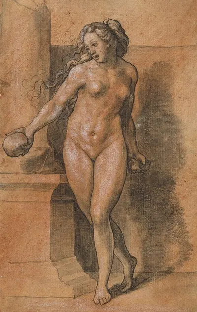 The so-called stone thrower by Ганс Хольбейн Младший — digital art print download