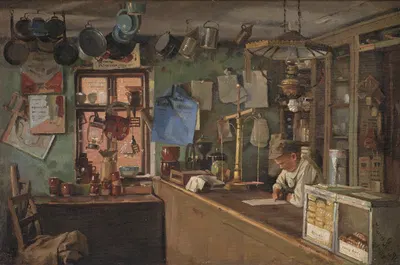 Деревенский бакалейщик by Ханс Смит, 1908 - 1909 — digital art print download