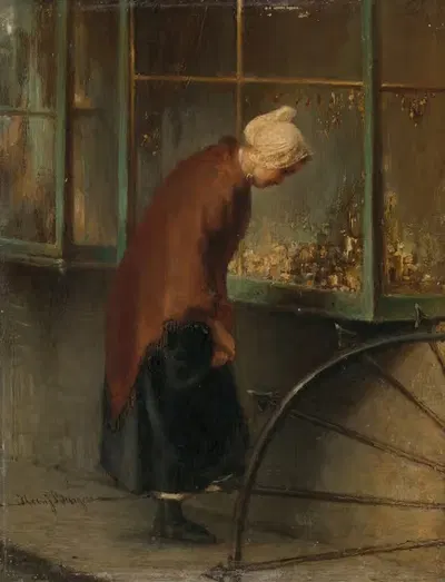 Сиротка by Хейн Бургерс, 1854-1859 — digital art print download