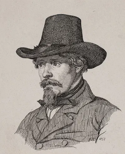 Maler William Hammer by Якуб Корнеруп, 1851 – 1852 — digital art print download