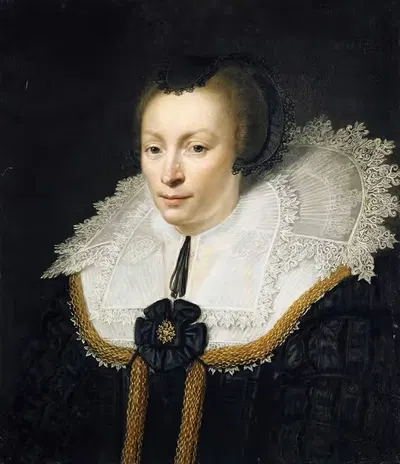 Half-Length Portrait of a Lady by Jan Anthonisz van Ravesteyn, 1622 — digital art print download